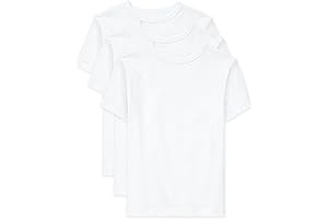 Boys' Basic Short Sleeve T-Shirt: Essential Comfort for Active Kids, Size 7-8