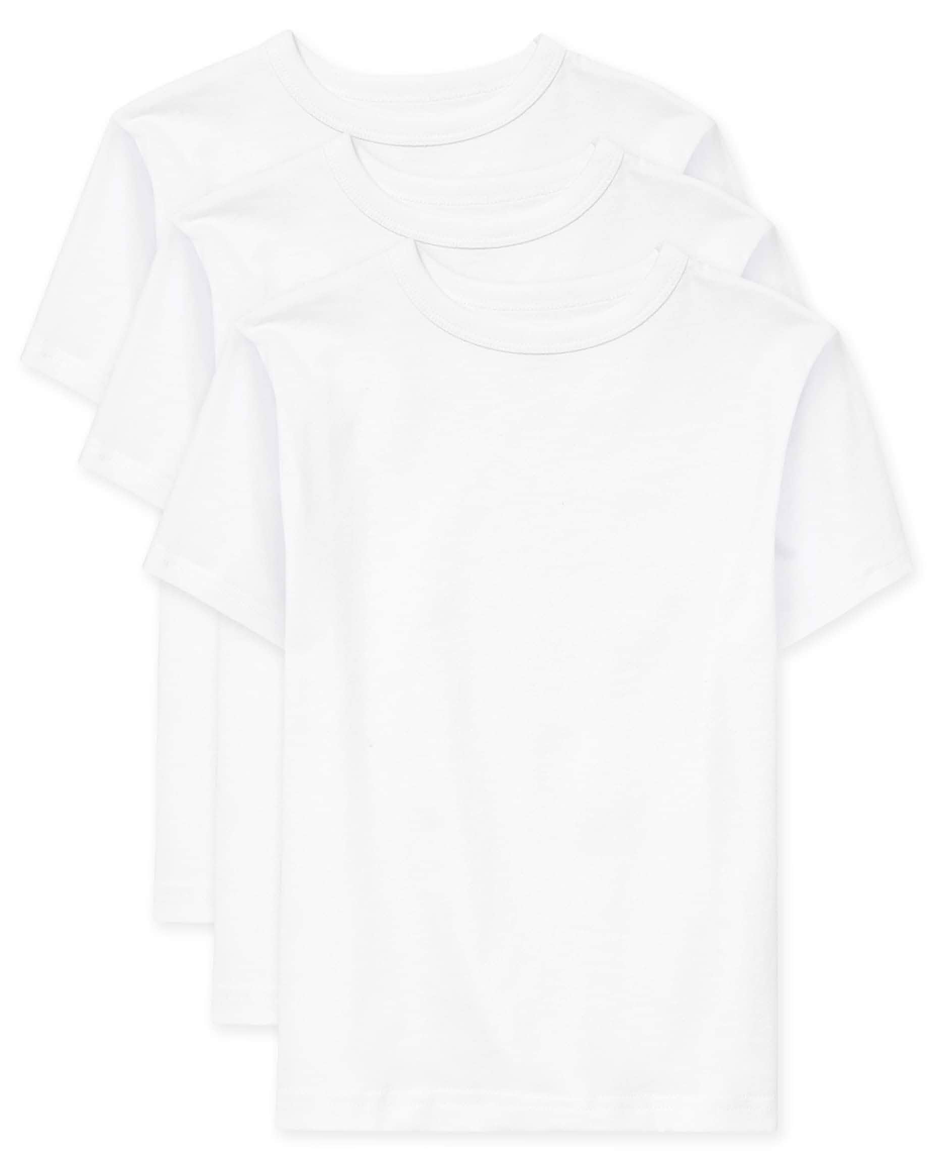 The Children's Place Boys' Basic V Neck T-Shirt 2 Pack Short Sleeve