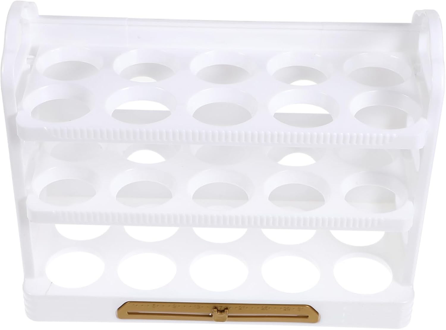 Angoily Egg Storage Box Mini Fridge Containers Egg Storage System Kitchen Egg Organizer Egg Holder for Refrigerator Clear Tray Plastic Serving Trays Egg Tray Eggs Multi-layer Pp Egg Carton