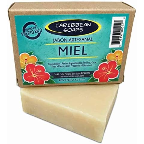 Caribbean Soaps Honey Handmade Soap - 4.25 oz. Cover