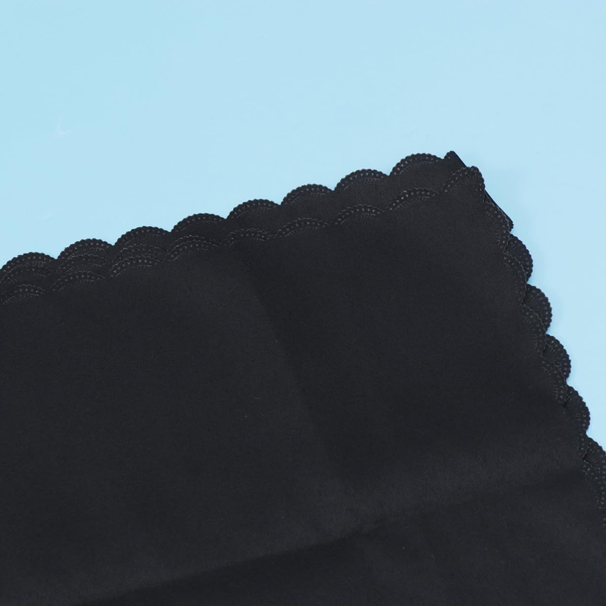 Black Polyester Tablecloth for Hotel and Display Table Decoration image 5