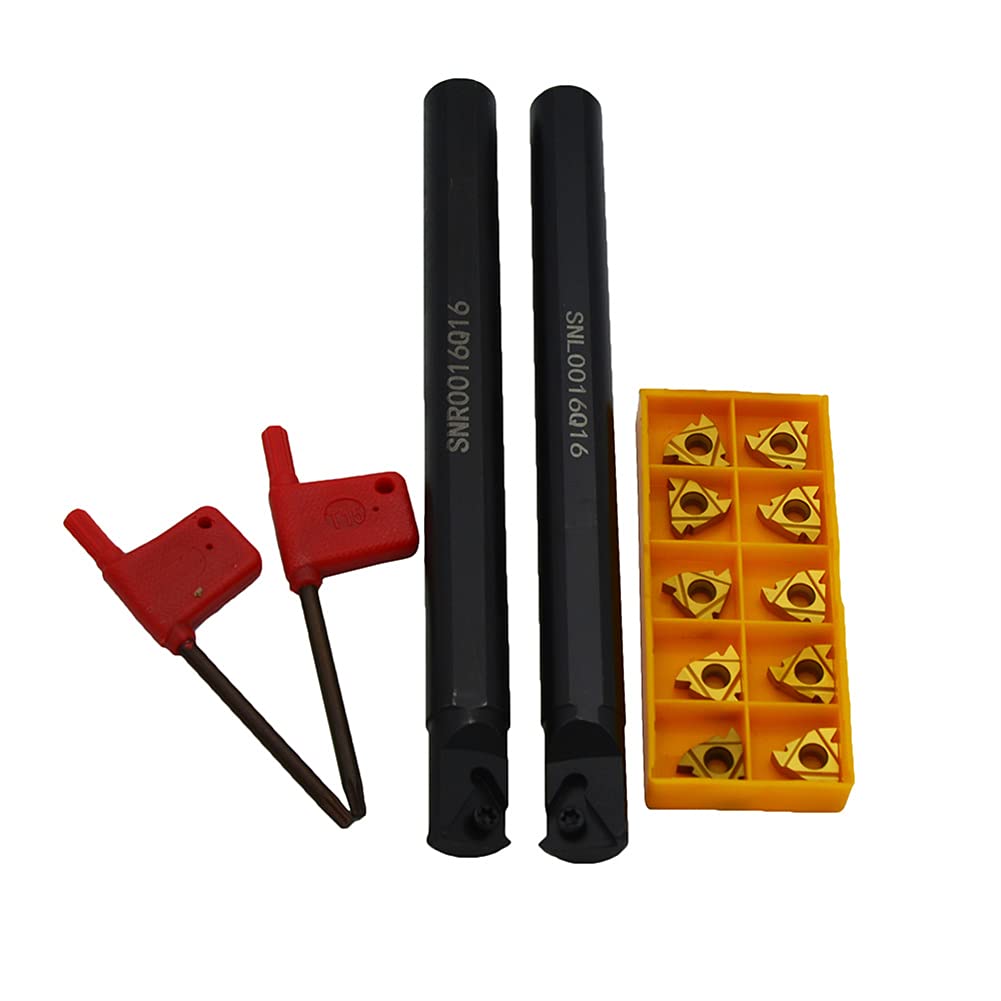ZIYI 1p SNR0016Q16 1P SNL0016Q16 Porte-outil de tournage avec inserts de filetage 5p 16ER AG60 5P 16IR AG60