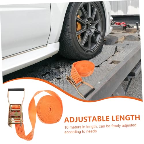 MUCKLILY Hochleistungs-spanngurte Mit Ratsche Multifunktionaler Bindegurt Für LKW-ladeflächen Und Autogurte