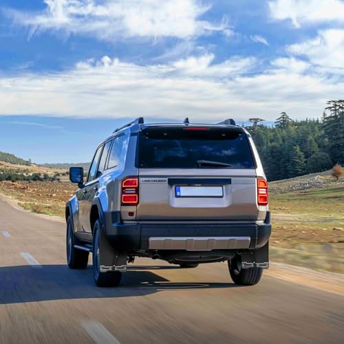 Image of Mud Flaps Mudguard for 2024 2025 To-y-0t-a Land Cruiser 250 1958 Prado Lc250 J250 Cover Fender Mudflaps Wing Splash Guards Mud Flaps