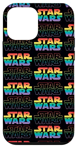 Coque de protection iPhone 12 mini Star Wars finition premium arc-en-ciel