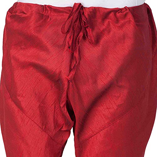 Image of Mother VM Mens Silk Blend Pyjama - Stylish Lounge Wear for Relaxation and Sleep | Regular Premium Cotton, Elastic Waist, and Classic Design for Ultimate Comfort