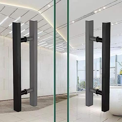 Ferrure de porte vitrée double face pour hall d'entrée ouvert - 3