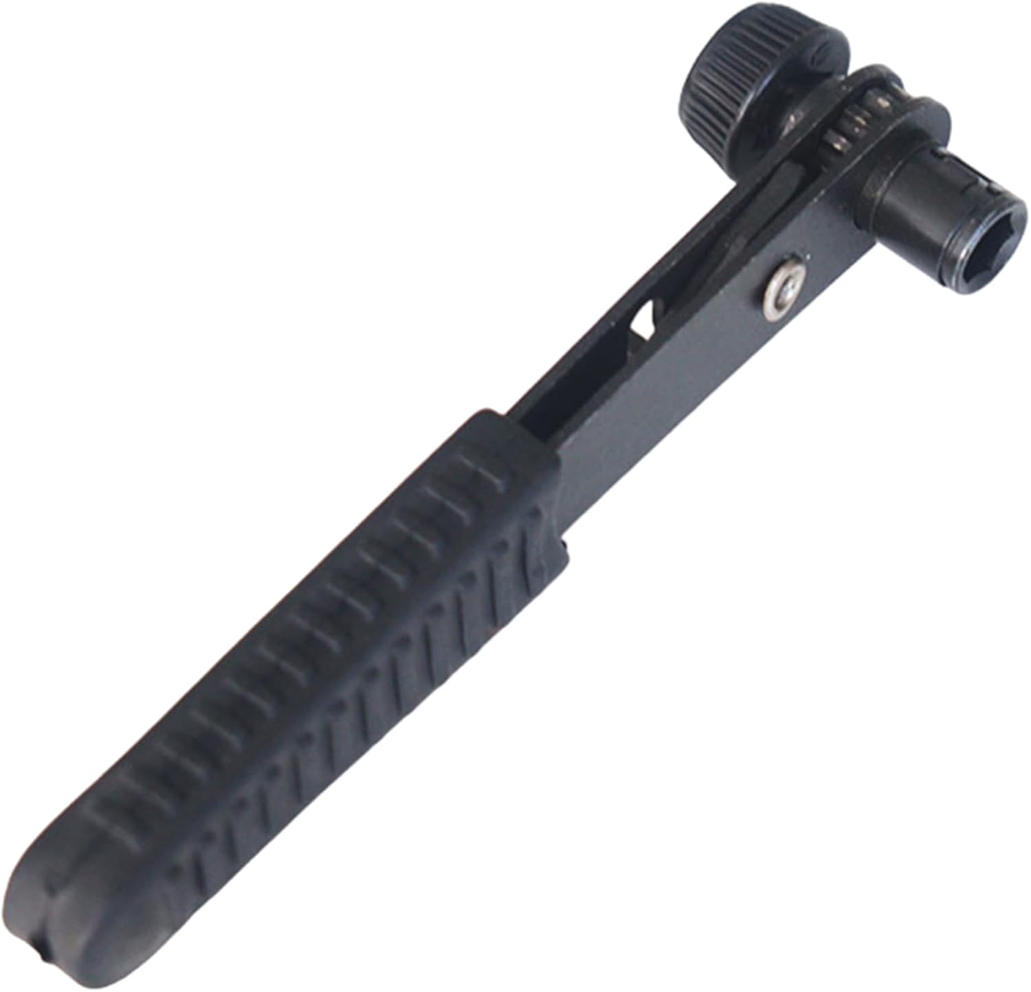 1/4 Inch 90 Degree Right Angled Steel Ratchets Wrench, Portable Screwdriver Sleeve Hexagon Wrench Hand Tool for Tight Space