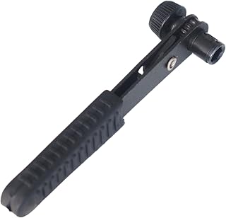 1/4 Inch 90 Degree Right Angled Steel Ratchets Wrench, Portable Screwdriver Sleeve Hexagon Wrench Hand Tool for Tight Space