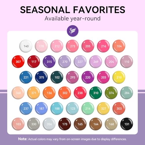 PHOENIXY 66Pcs Gel Nail Polish Set with U V Lamp and Drill, 45 All Sealons Colours Gel Nail Polish with 5Pcs Base Top Coat Manicure Gel Nail Kit Starter Gifts for Women