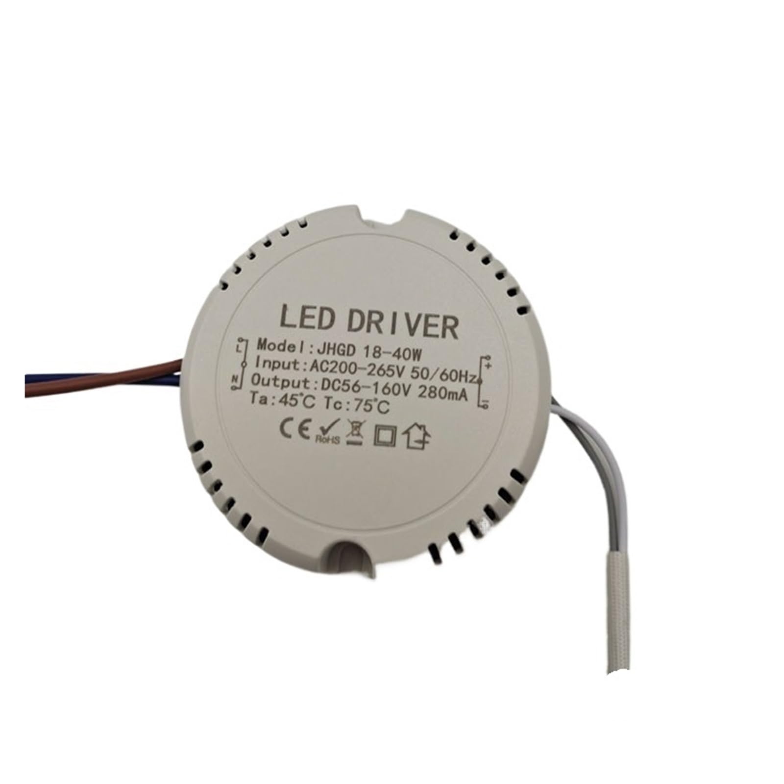 Unidad de corriente constante LED para solucionar parpadeos en lámpara de techo de cristal 2