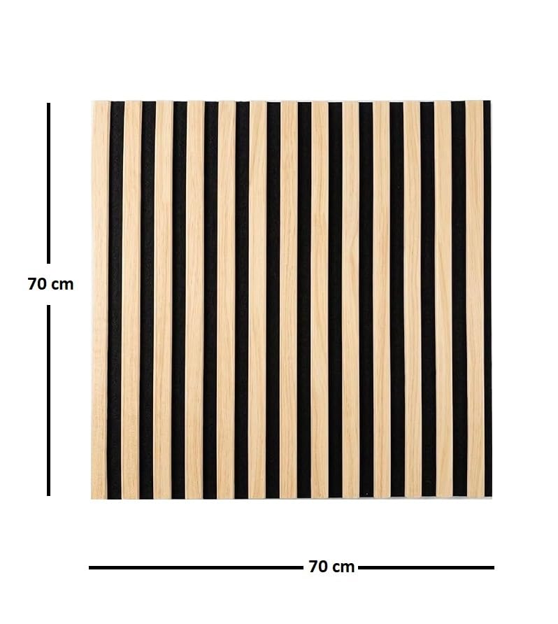 Image of DRONTER 3D Self-Adhesive Brick Wallpaper - PE Foam Wall Panels for Home, Bedroom, Living Room, and Cafe Decor | Easy Peel & Stick DIY Wall Stickers (Light Wooden)