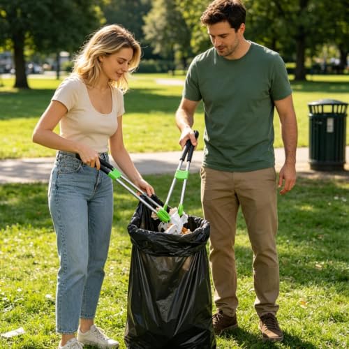 Recolector de basura extensible para limpiar sin agacharse 2