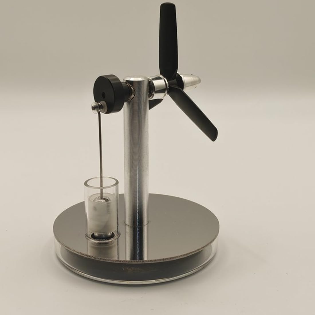 BrightBud Moteur Stirling basse température, machine à vapeur avec hélice à trois ailes, kit scientifique éducatif