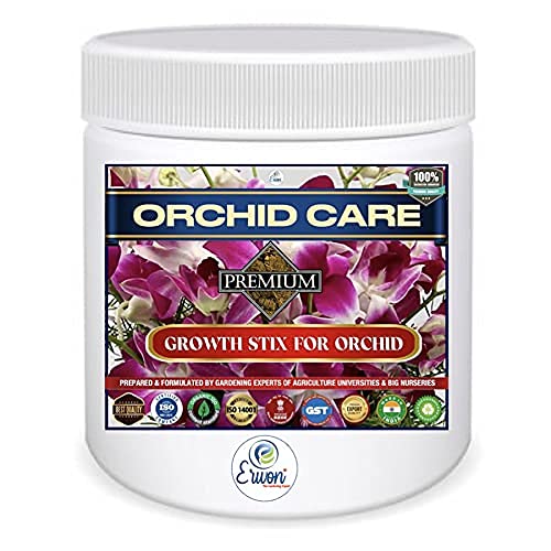 Erwon® Orchid Care, Premium Essential Powerful Slow Release Organic Fertiliser Stix for Complete Care of Orchid Plants with active Microbes (100 nos) (B09GVQD6NN) Amazon Price History, Amazon Price Tracker