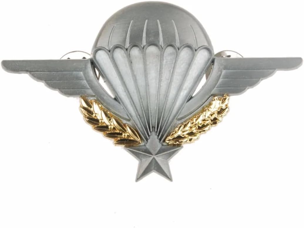 FRANCE BREVET PARATROOPER PARACHUTISTE E.CHOLET METAL BADGE PIN