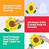 Hebayy 30 Set Sunflower Craft Kit, God Says You are DIY Craft Supplies for Sunday School, Glue-Free & Easy to Assemble Religious Christian Bible Supplies for School Activities #3