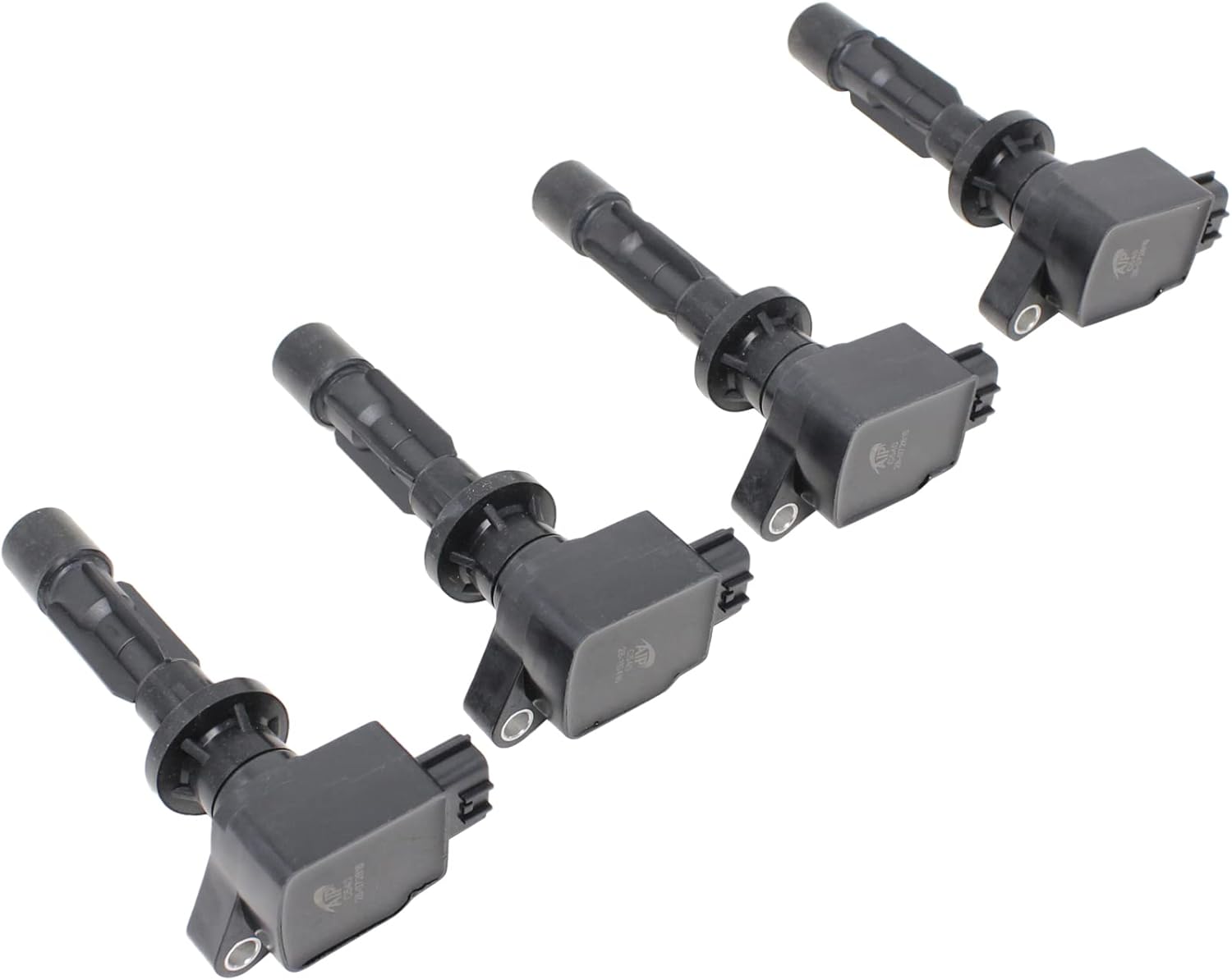 AIP Electronics Tune Up Kit Complete with Ignition Coils Compatible with 06-15 Mazda 3 6 CX-7 MX-5 Miata NA Turbo 2.0L 2.3L 2.5L I4 Replaces L3G218100A9U L3G218100B9U UF540 OEM Fit C540x4