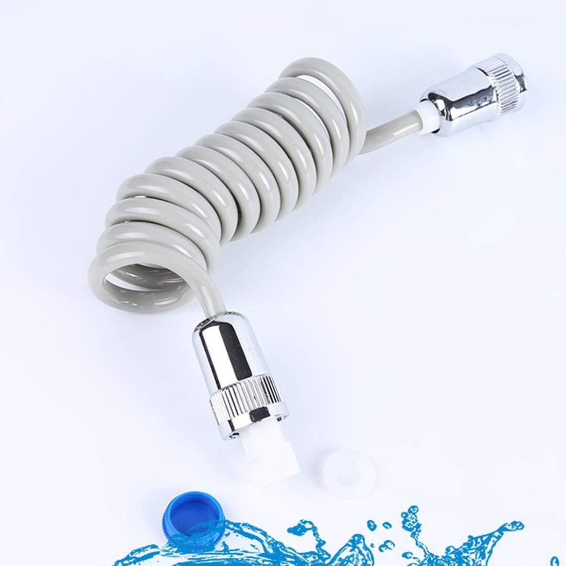 1Pc Shower Hose Flexible, 1.5m ABS Tube Water Plumbing Line