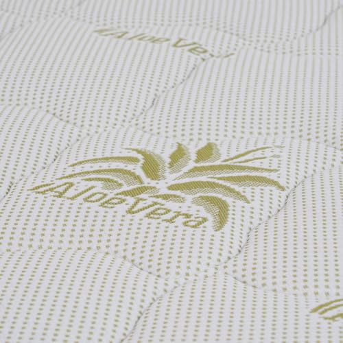Ginflex Materasso Matrimoniale Waterfoam 160X190 H30 Tessuto Aloe Vera | Antiacaro - Anallergico - Antibatterico | 100% Made In Italy (Altezza: 30Cm, 160X190) - 4