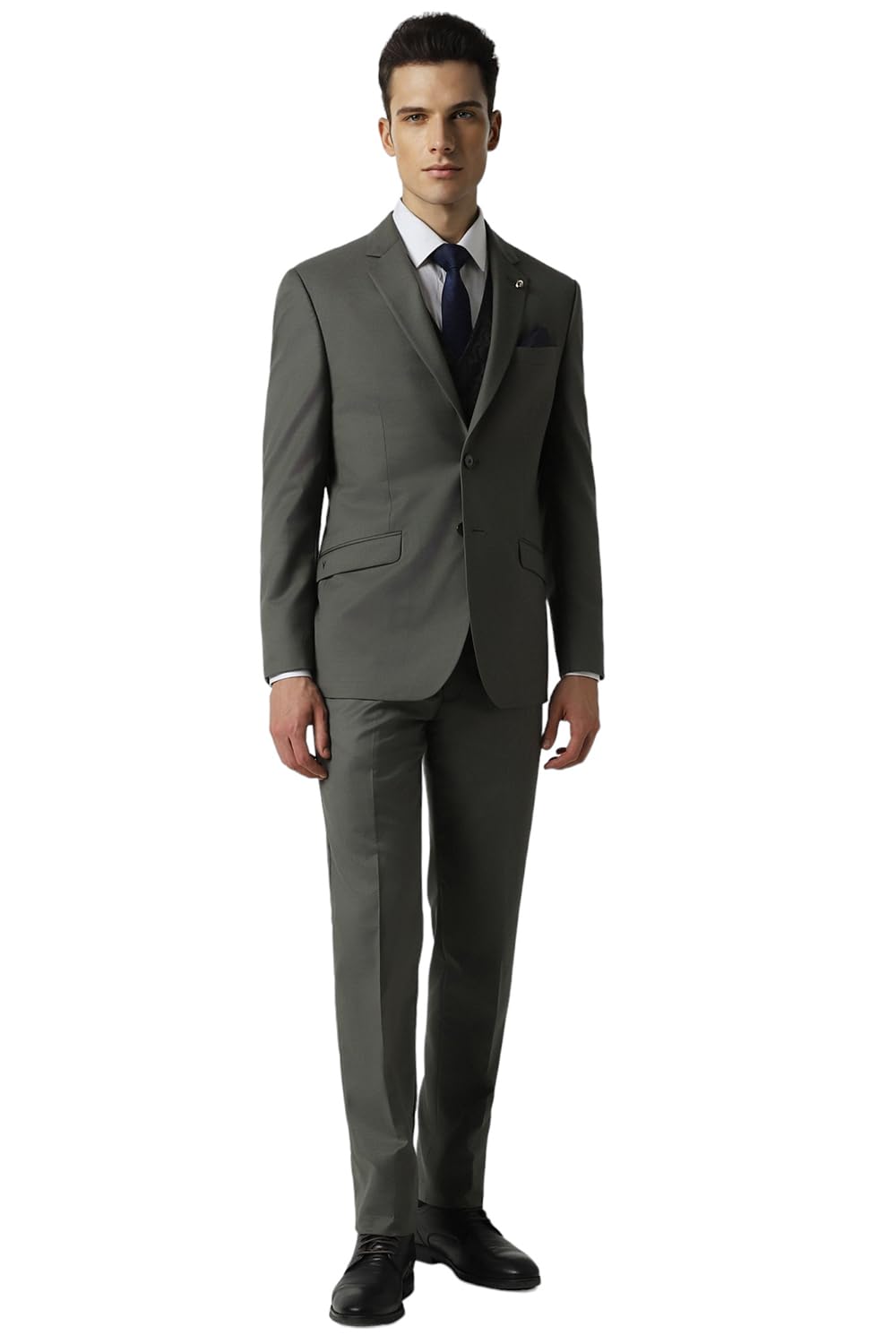 van heusen Men's Polyester Blend Four Piece Suit-Dress Set-picture-36