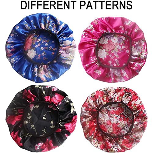 Bonnet-Cheveux-Nuit-4-Pcs-Bonnets-de-Nuit-Peuvent-Empecher-les-Cheveux-de-Tomber-sur-le-Lit-Bonnet-de-Nuit-Satin-Utilise-des-Elastiques-Larges-et-ne-Causera-pas-dinconfort-a-la-Tete-4-Modeles