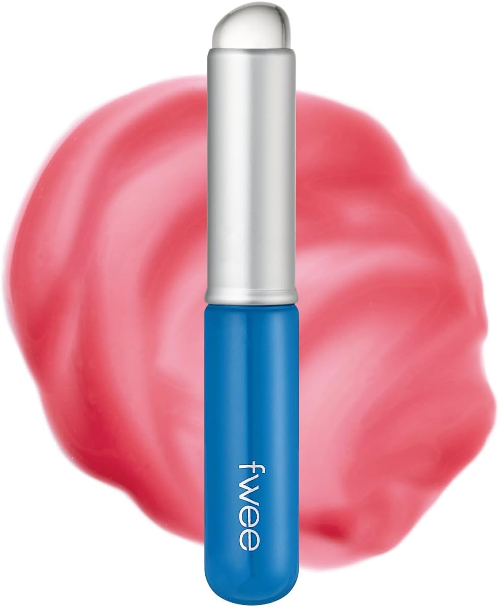 fwee Fingerlike Silicone Lip Brush Mini | Multi-purpose Makeup Blending Brush with Lid