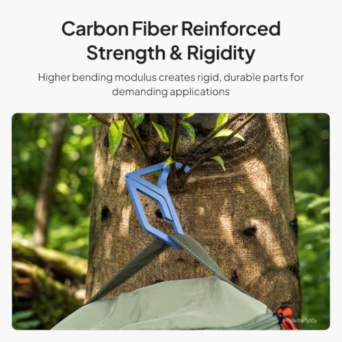 Image of ELEGOO Carbon Fiber ASA Filament 1.75mm Sand 1KG, Low Warp for Outdoor Parts ASA CF Reinforced 3D Printer Filament, UV & Weather Resistant, High Rigidity, 1kg(2.2lbs) Spool Fits for Most FDM Printers