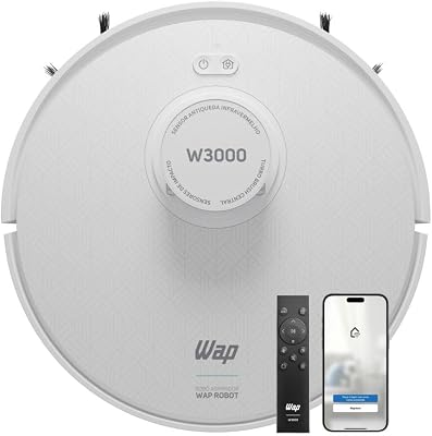 WAP Robot W3000 com mapeamento a laser e pano úmido