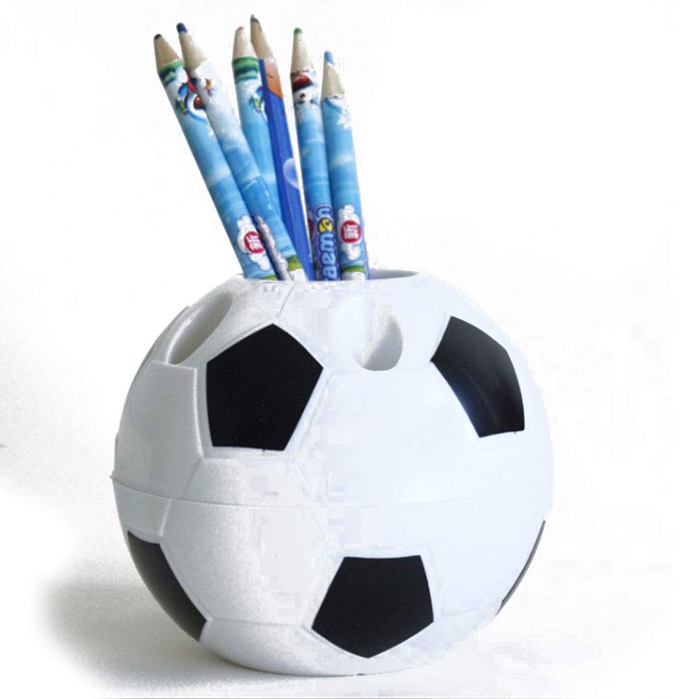 Pot à Crayons En Forme De Ballon De Football, Organiseur Bureau Avec 6 Trous, Porte Crayons Bureau, Organiseur Pour Matériel Scolaire | Leroy Merlin