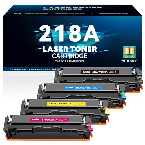Cartouches toner W2181A W2182A W2183A de rechange haute precision pour imprimante HP 3201
