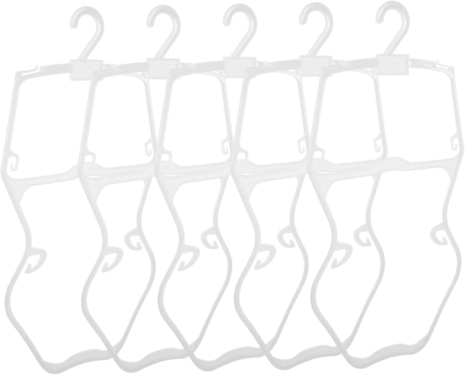 Boys and Girls Swimwear Hangers Set of 5 Toddler Bathing Suit Hangers Portable Space-Saving