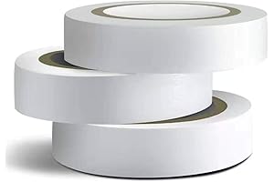 Wapodeai White Electrical Tape: 3-Pack of Premium Waterproof, Flame-Retardant, High-Temperature-Resistant Indoor/Outdoor Electric...