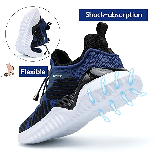 Image of JMFCHI Boys Girls Kids Sneakers Knitted Mesh Running Tennis Athletic Shoes | Breathable,Lightweight,Comfortable,Non-slip,Easy wear,Casual fashion,Indoor outdoor,Gym sport,Daily play,Little /Big Kid