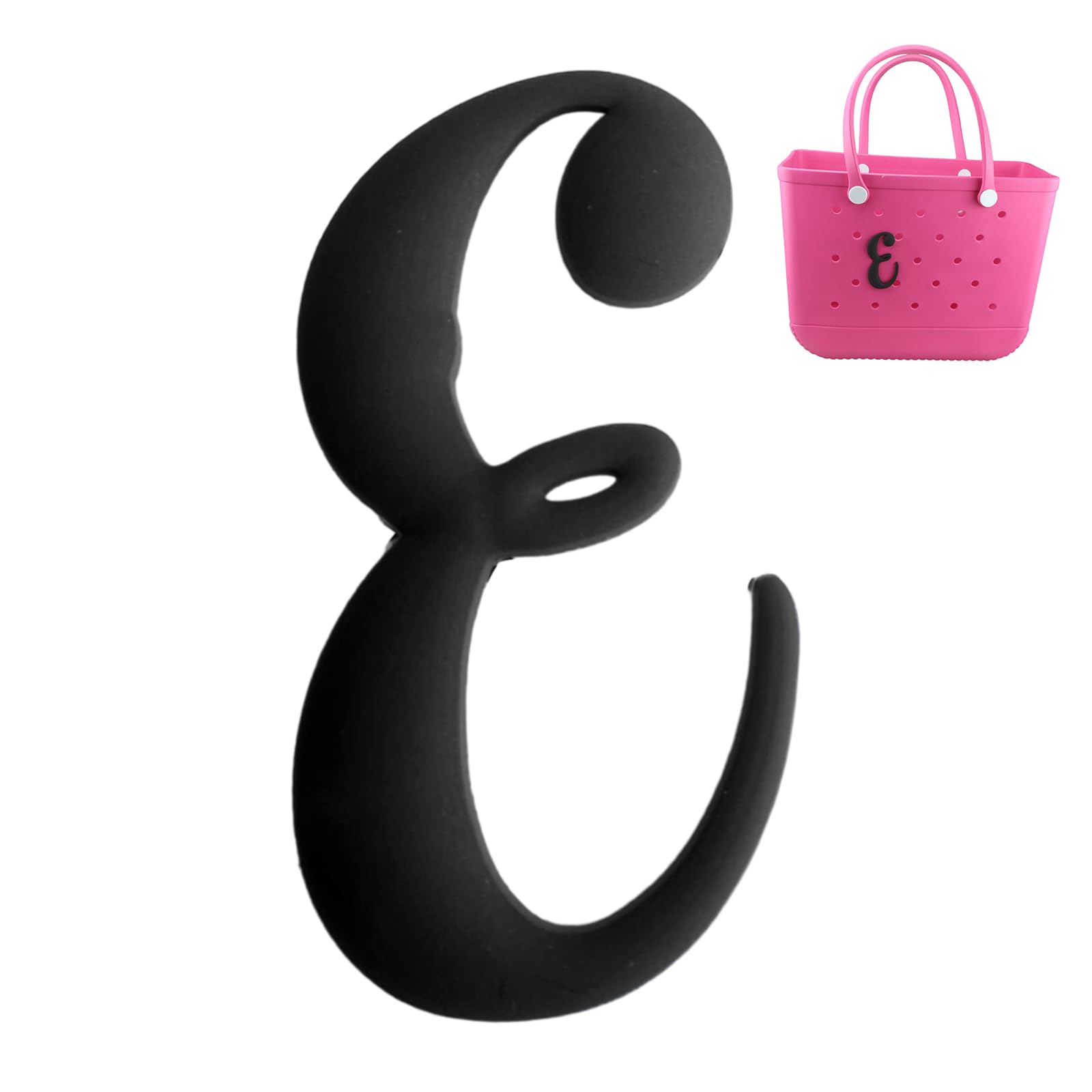 JinJing Accessories for Bogg Bag Handbag Beach Tote Personalized 3D Printed  Decorative A-Z Alphabet Letters