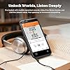 160GB MP3 Player with Bluetooth 5.0 and WiFi, Music Player with Spotify, Audible, Amazon Music, Pandora, Libby, Spotify Kids, 4" Touchscreen Android MP4 Player with HiFi Sound (Black)