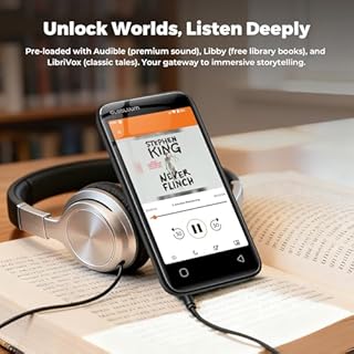 160GB MP3 Player with Bluetooth 5.0 and WiFi, Music Player with Spotify, Audible, Amazon Music, Pandora, Libby, Spotify Kids, 4" Touchscreen Android MP4 Player with HiFi Sound (Black)