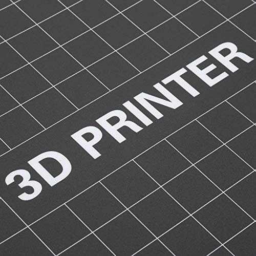 LANTRO JS - 400400mm Heat Bed Sticker, Environmentally Friendly Materials Matte Stickers 3d Printing Platform Matte Sticker, 3d Printer Accessories