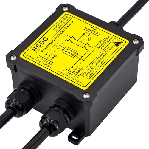 AC120V 15Amp Automatic Transfer Switch ATS