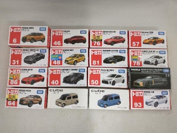 Amazon | 現状品 トミカ等 ミニカー 計16種 まとめ売り | ミニカー 