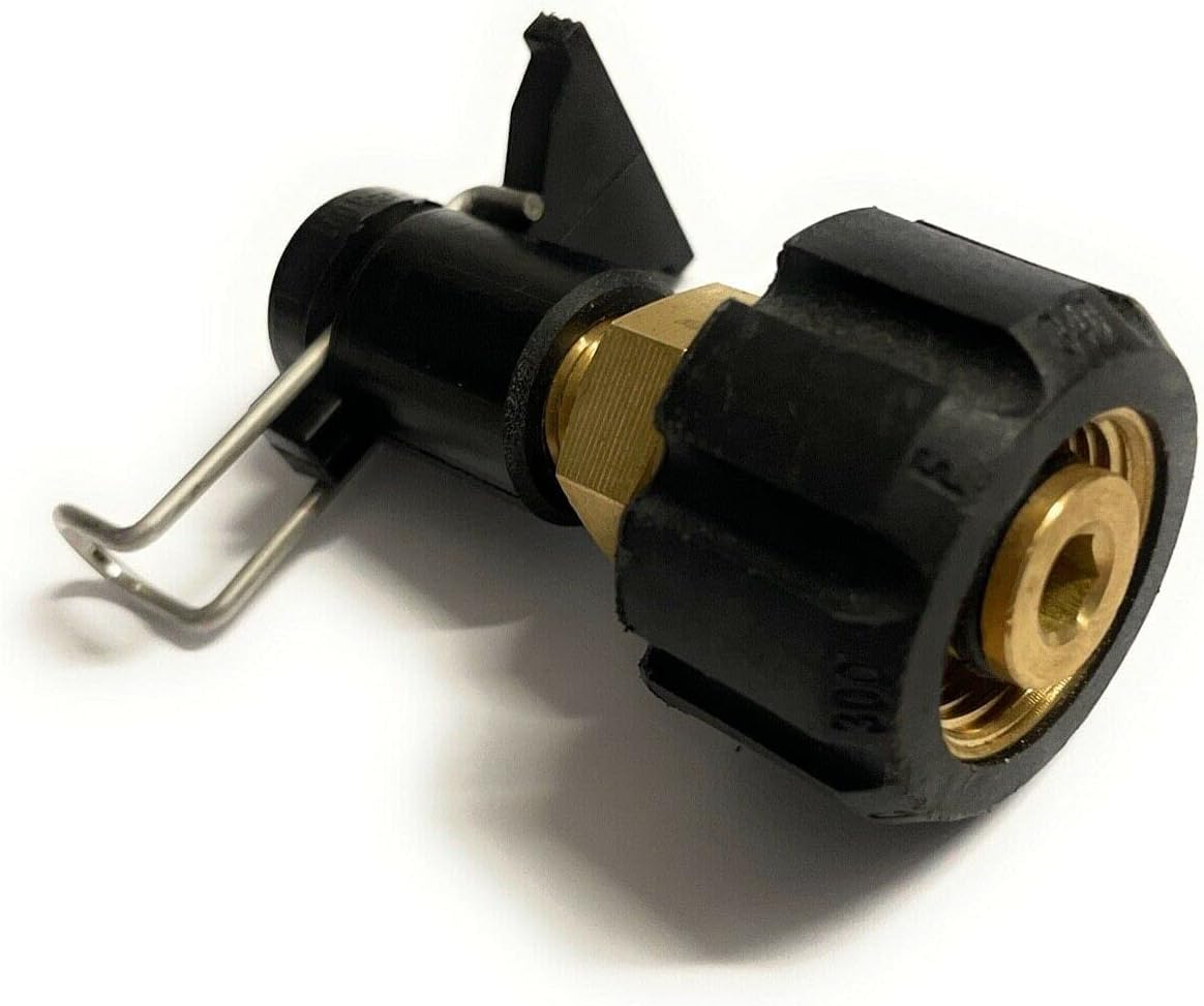 M&M Smartek adaptador M22 IG a 1/4 compatible con Kärcher/Nilfisk | Adaptador robusto para sistemas de alta presión compatibles; comprobar rosca, conexión, junta, presión y equipo seguro.