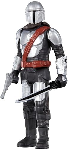 Miniatura 7 de STAR WARS Epic Hero Series The Mandalorian Figura de acción de 4 pulgadas y 2 accesorios, juguetes para niños y niñas de 4 años