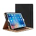Produktbild DANYCASE® Schutzhülle für iPad 2, iPad 3, iPad 4  Lederhülle mit Standfunktion für Apple iPad 2 / 3 / 4Case 2016, mit Mehreren Betrachtungswinkeln, Dokumentenkartenfach, Schwarz