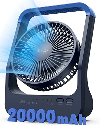 Rechargeable-Battery-Operated-Fan-20000mAh-Camping-Fan-for-Tents-Portable-Long-Last-USB-Desk-Fan-for-Hurricane-Season3-Speed-360Rotation24-hours-Timer