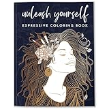 RYVE Adult Coloring Book for Women - 32+ Mindful Designs for Relaxation, Stress Relief & Creative Self-Care | Premium Artist Paper, Inspirational Gift for Women, Coloring Books for Adults Relaxation