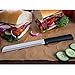 Rada Cutlery 7-Piece Starter Knife Gift Set, Black Handles