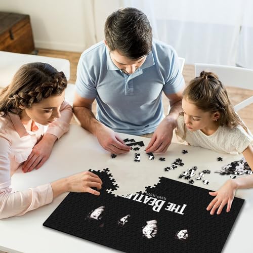 Puzzles 300 pièces pour Adultes Les Beatles Puzzles pour Adultes Puzzle en Bois Puzzles Amusants en Famille (40x28cm) - Les Beatles, Paul McCartney, John Lennon, RIngo Starr, George Harrison Puzzles 300 pièces pour Adultes Les Beatles Puzzles pour Adultes Puzzle en Bois Puzzles Amusants en Famille (40x28cm) – Image 3