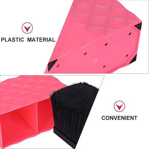 Miniatura 6 de Uonlytech Tijeras de peluquero Titular profesional Tijeras Titular Peines Organizador Peluquero Tijeras Caja de Almacenamiento para Peluquero Rosa