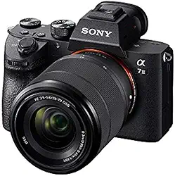 Sony Câmera de lente intercambiável sem espelho a7 III (ILCEM3K/B) com lente de 28 a 70 mm com LCD de 7 cm, preta