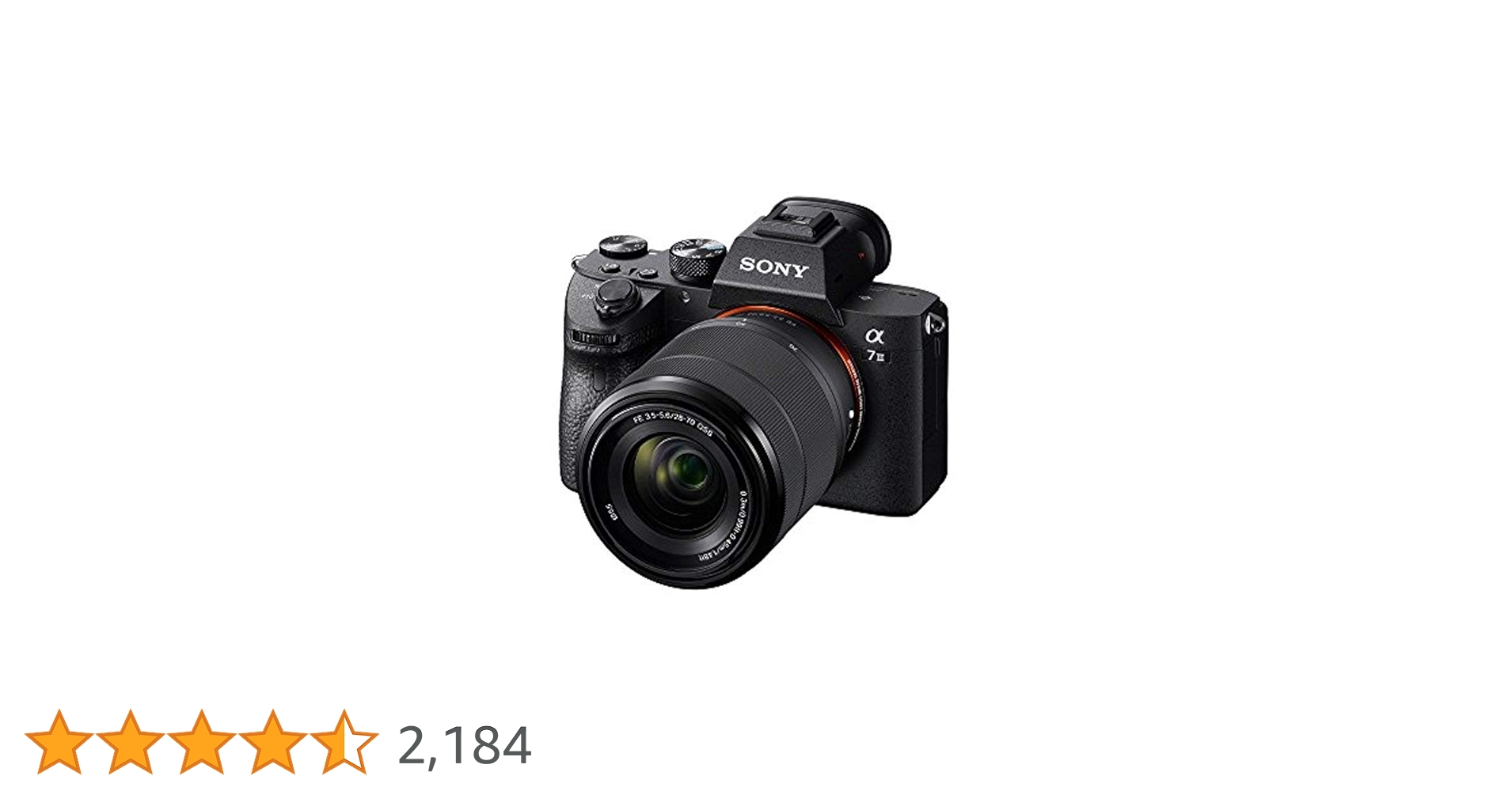 Amazon | Sony Alpha A7 III Mirrorless Digital Camera [with 28-70mm